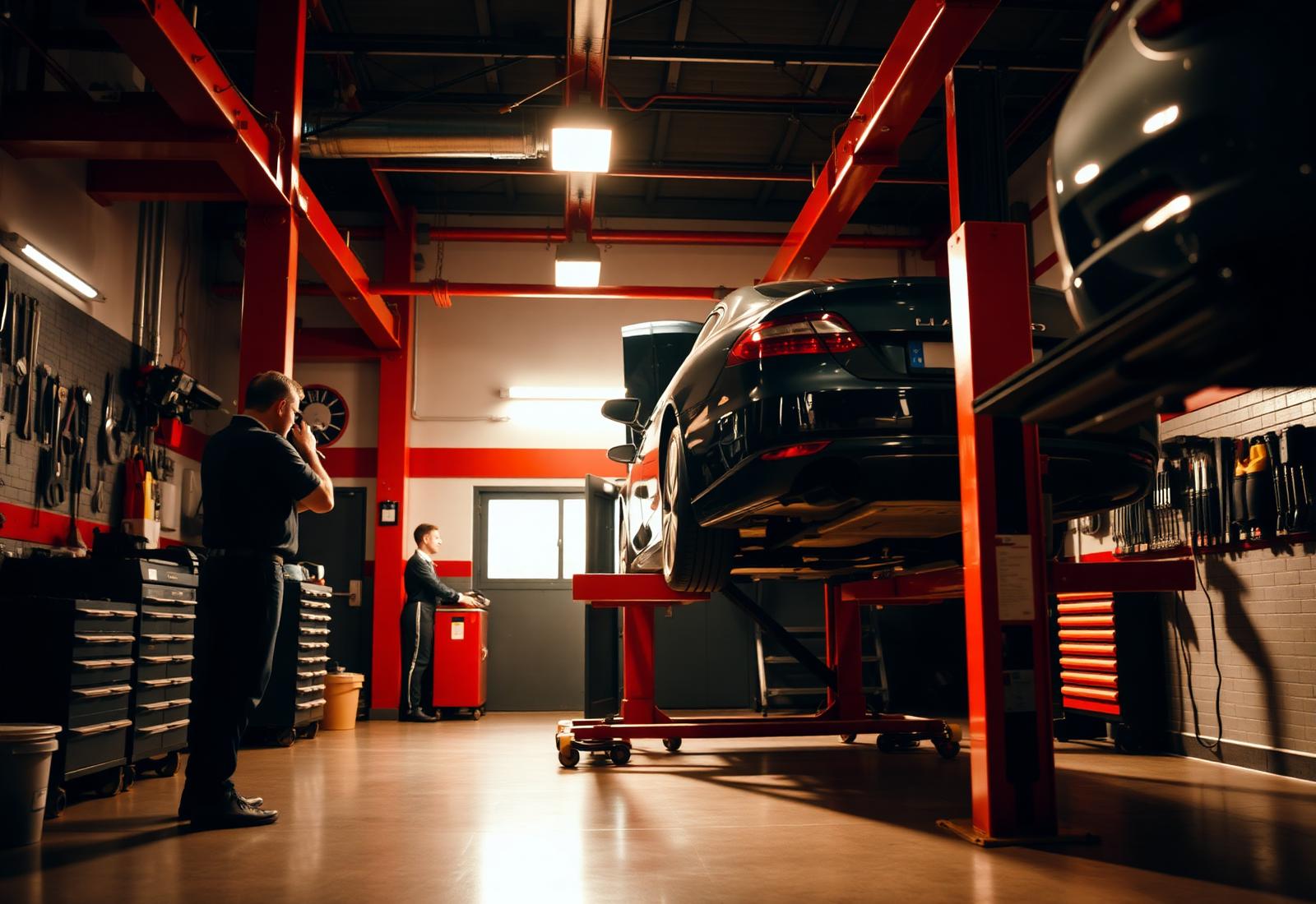 Atelier du Garage Rosso à Trets